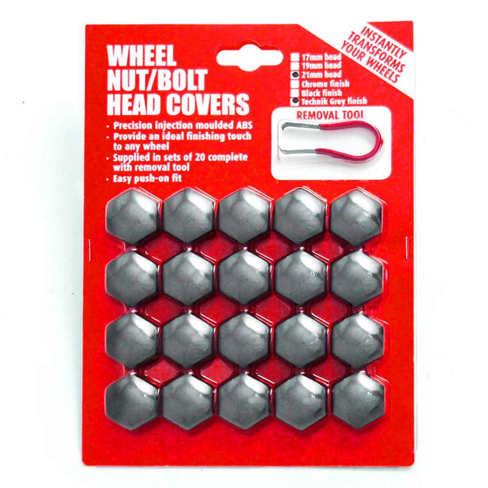 Technik Grey Bolt Covers