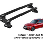 THULE - WingBar EVO Black Alu. Roof Bar Set to fit BMW 3 Series G21 Touring (2020-ON)