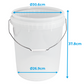 20L Clear Bucket