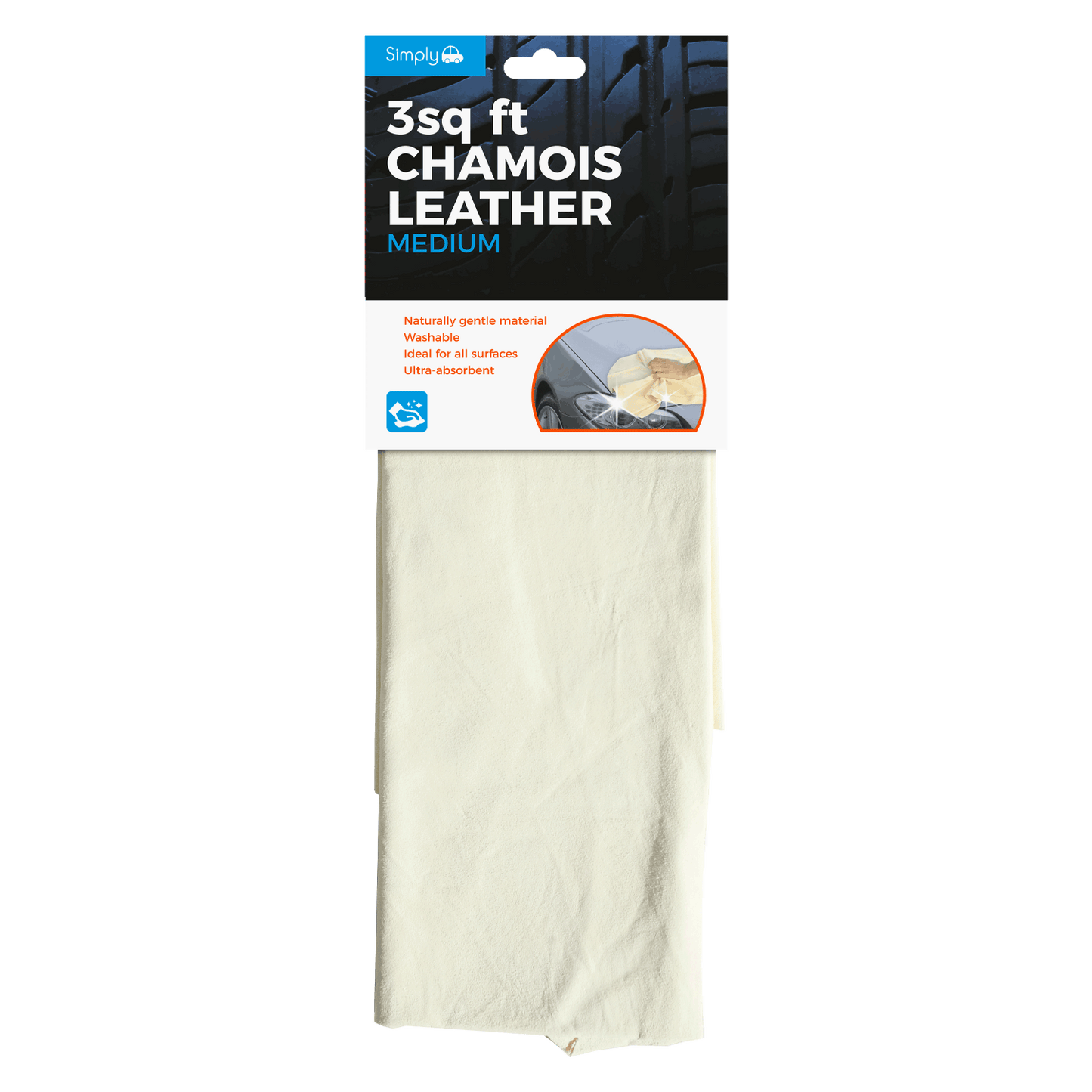 3sq Ft Chamois Leather
