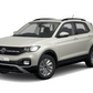Roof Bar Set | VW T-Cross | 2019-26 | Raised Rails