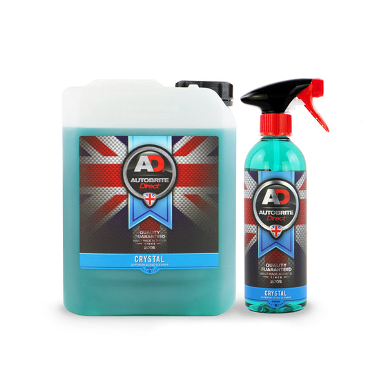 Autobrite Direct - Crystal Glass Cleaner, Smear Free & Trade Strength - 500ml