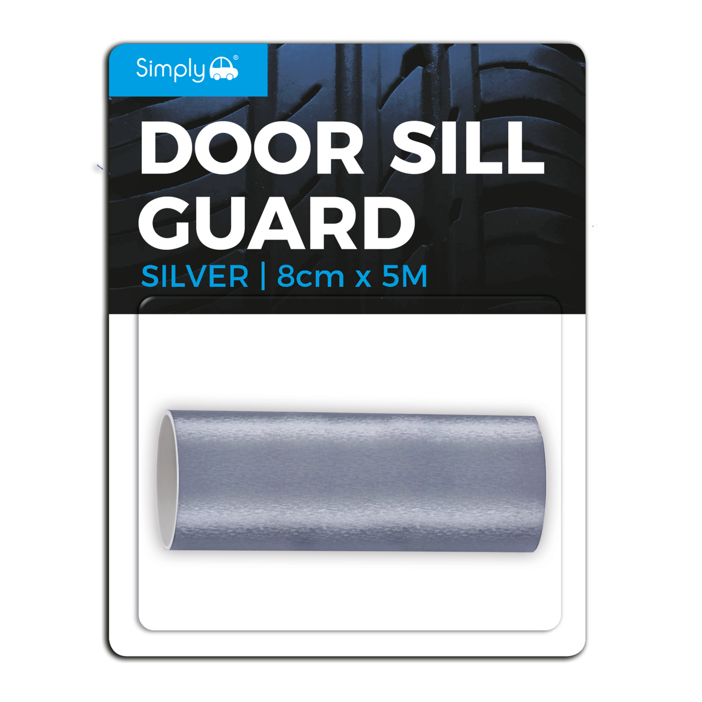 Silver Door Sill Guard