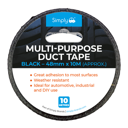 Black Multi-Purpose Duct Tape