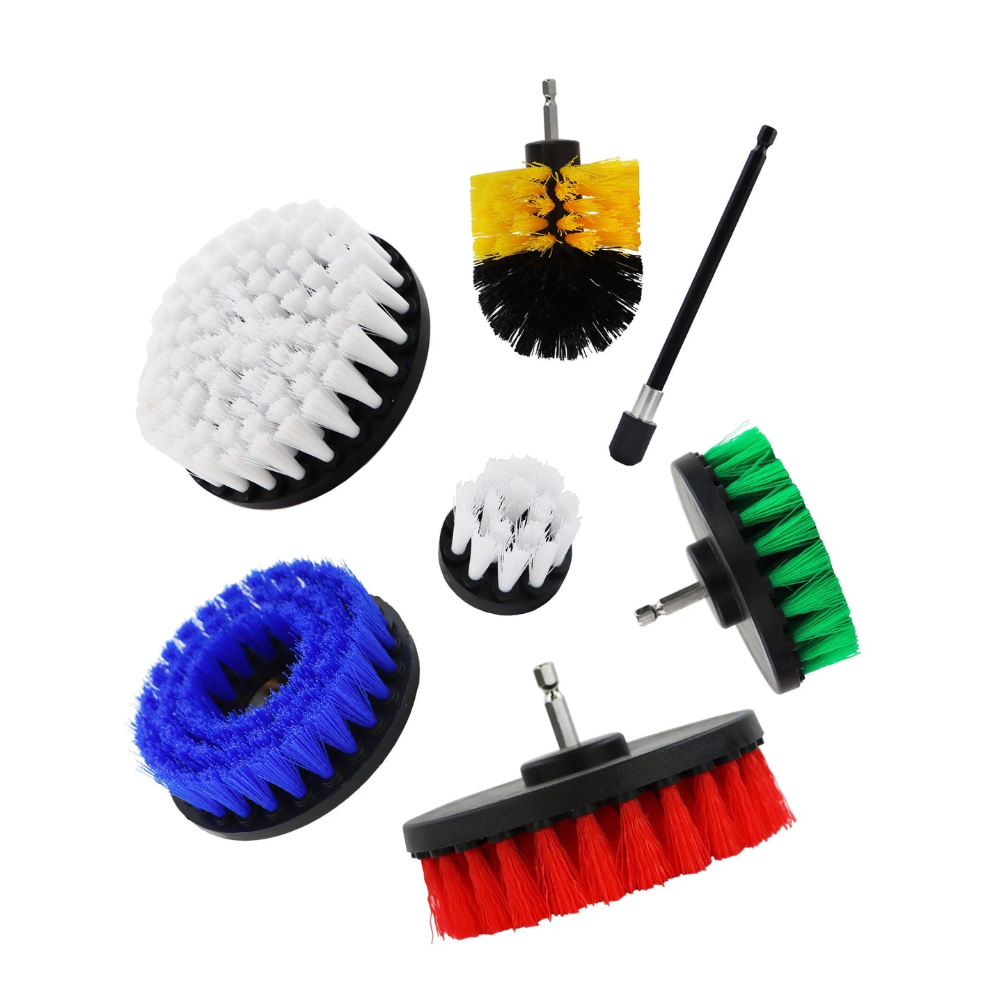 Autobrite Direct - All Purpose Brush Set - Drill Attachments