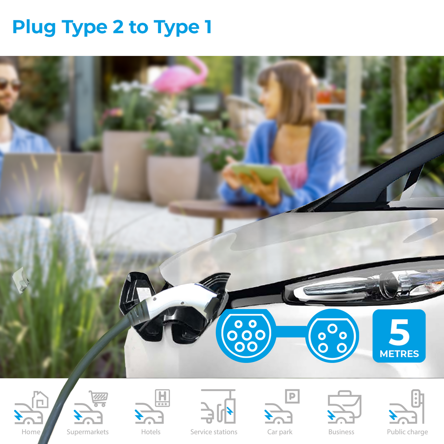 Electric Vehicle Charging Cable Type1