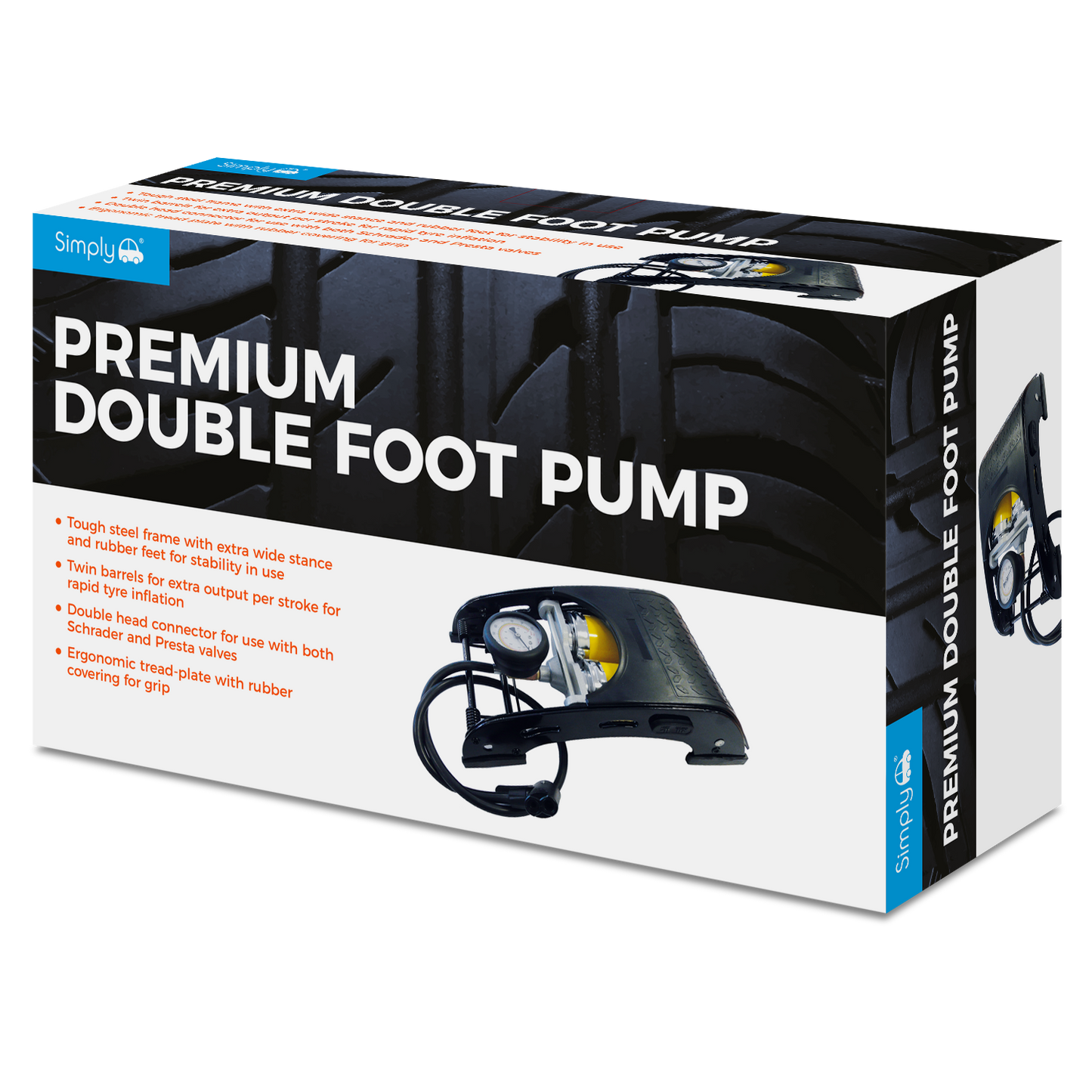 Premium Double Foot Pump