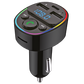 FM Transmitter Bluetooth Charger
