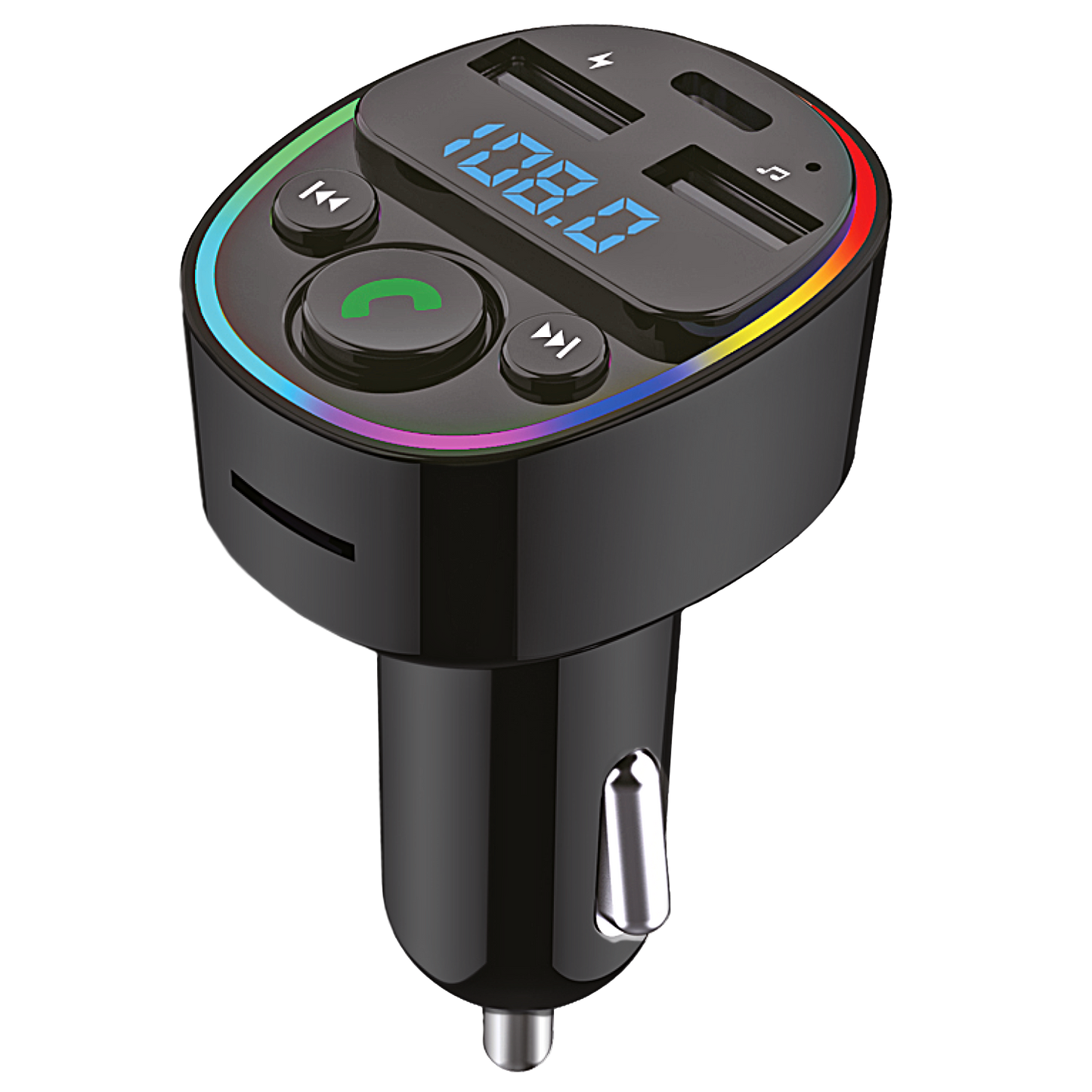 FM Transmitter Bluetooth Charger