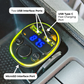 FM Transmitter Bluetooth Charger