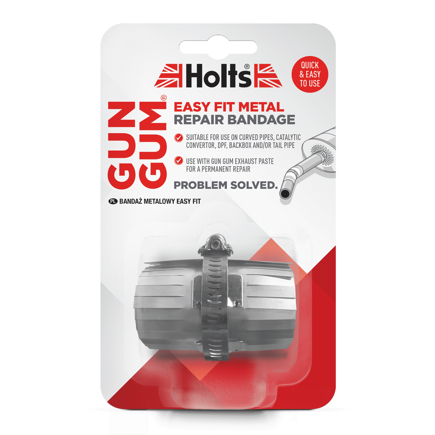 Easy Fit Metal Repair Bandage