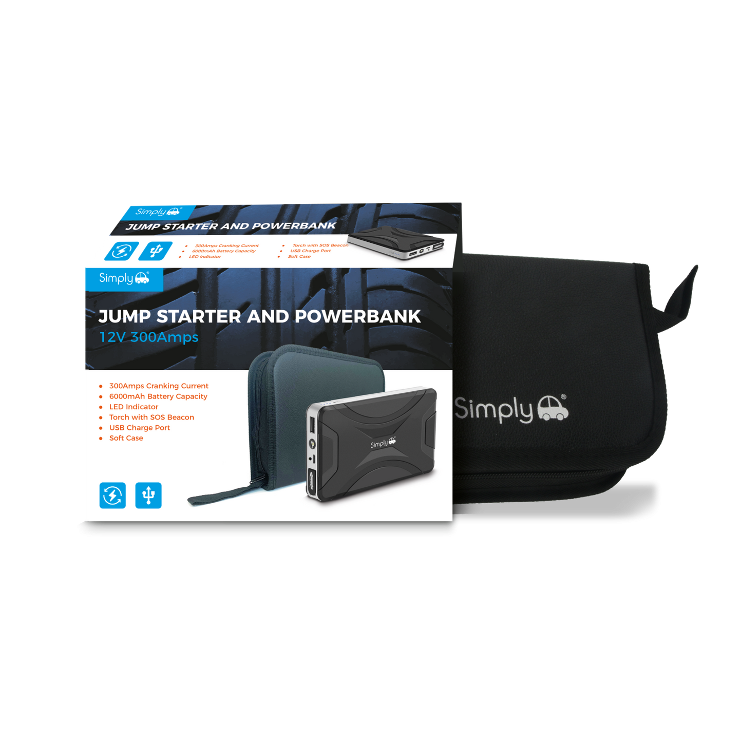 300AMP Portable Jump Starter