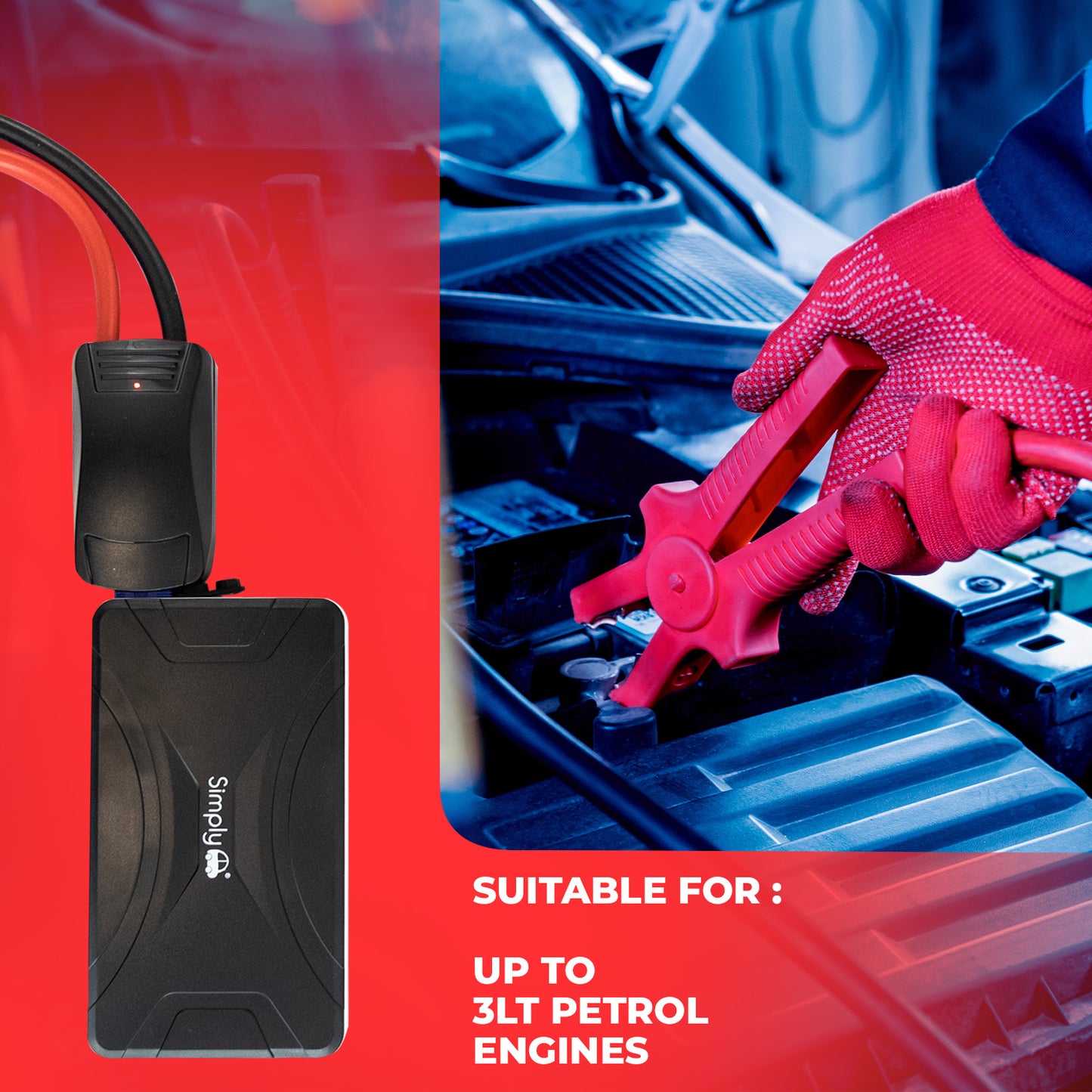 300AMP Portable Jump Starter