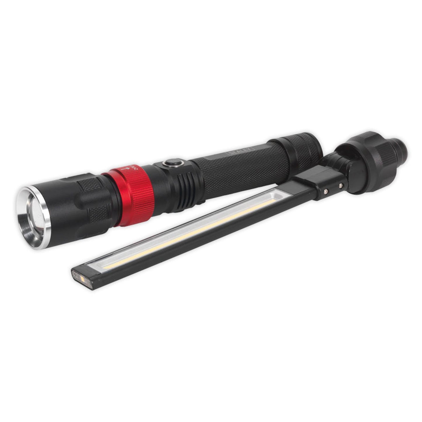 Sealey LED0121R Interchangeable COB Led Inspection Lamp And Torch