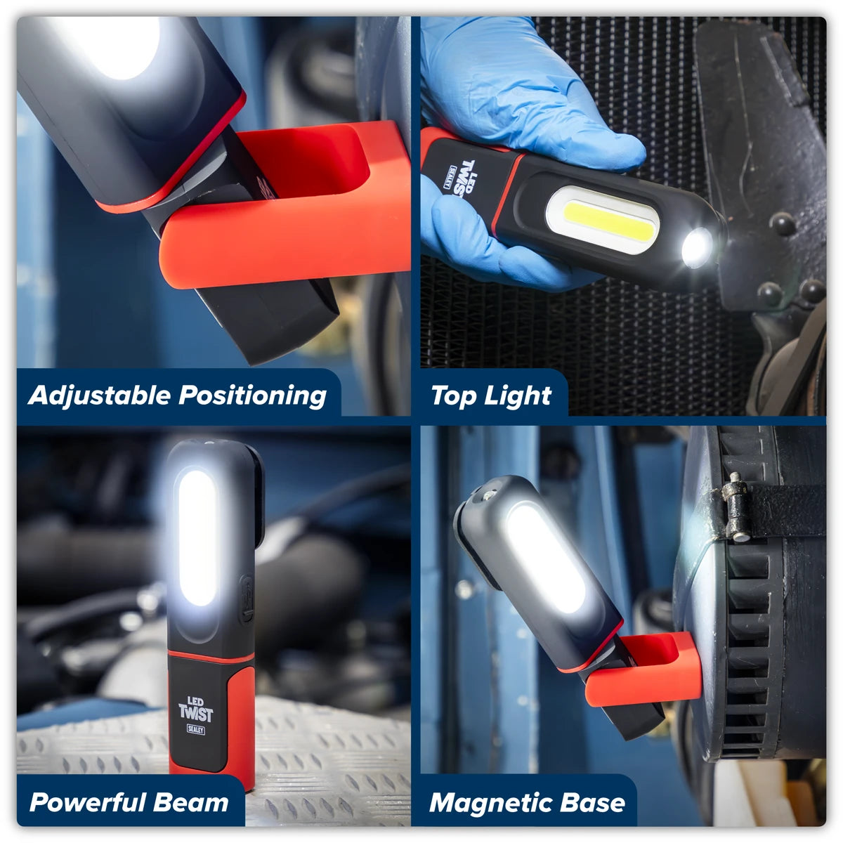 LED Twist Rechargeable Inspection Light