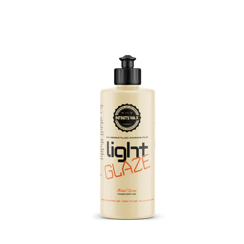 Infinity Wax Light Glaze 500ml - Cleans Paint & Hides Swirl Marks