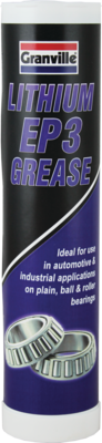 Granville Lithium Grease EP3 Lubricant Water Resistant Cartridge 400g