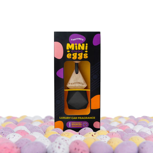 Carfume Car Air Freshener Perfume Fragrance Scent - MINI CHOC EGGS LTD Edition