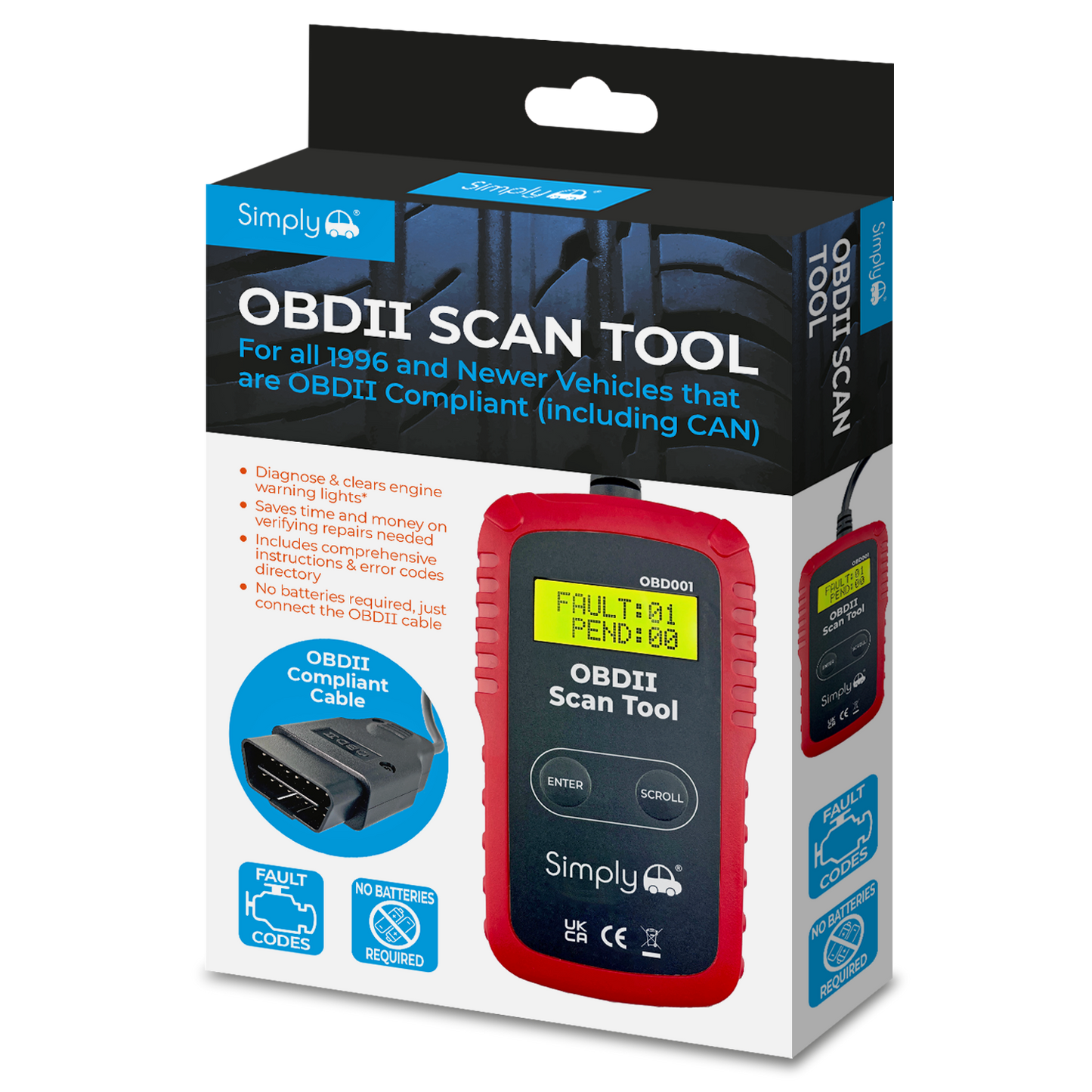 OBD II Fault Reader