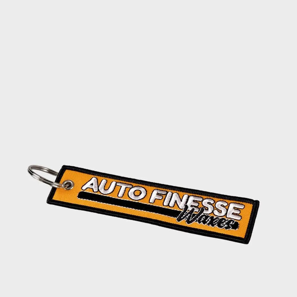 Auto Finesse - V2 Race Tag - Keyring - Orange