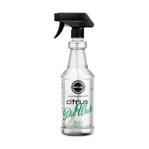 Infinity Wax Pro Bottle With label - Citrus Pre-Wash