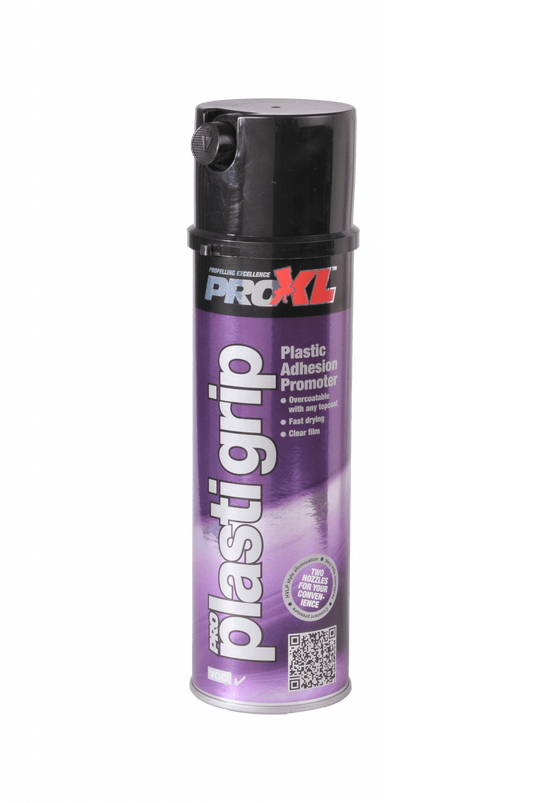 PROXL PLASTIGRIP PLASTIC PRIMER FOR BUMPERS ABS TRIM AEROSOL 500ML - PRO XL