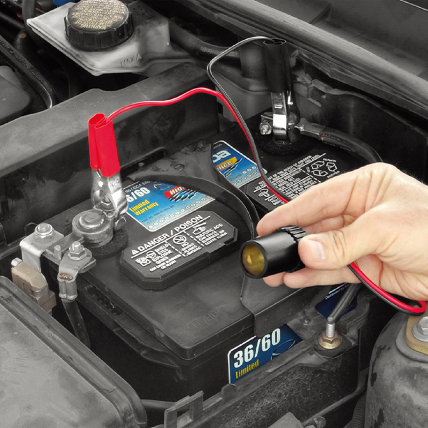 Battery Clip Power Adapter