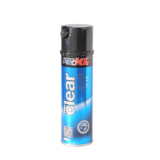 PRO XL PROCLEAR 1K PETROL RESISTANT GLOSS LACQUER CLEARCOAT AEROSOL 500ML