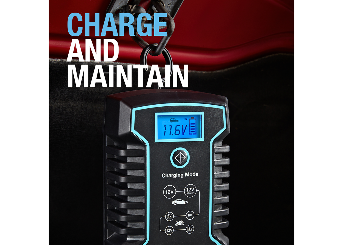 6A Smart Charger and Battery Maintainer