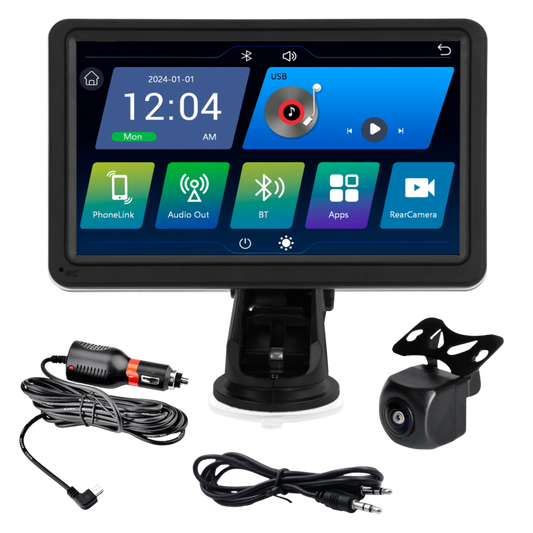 Smart In-Car Display With Rear Camera