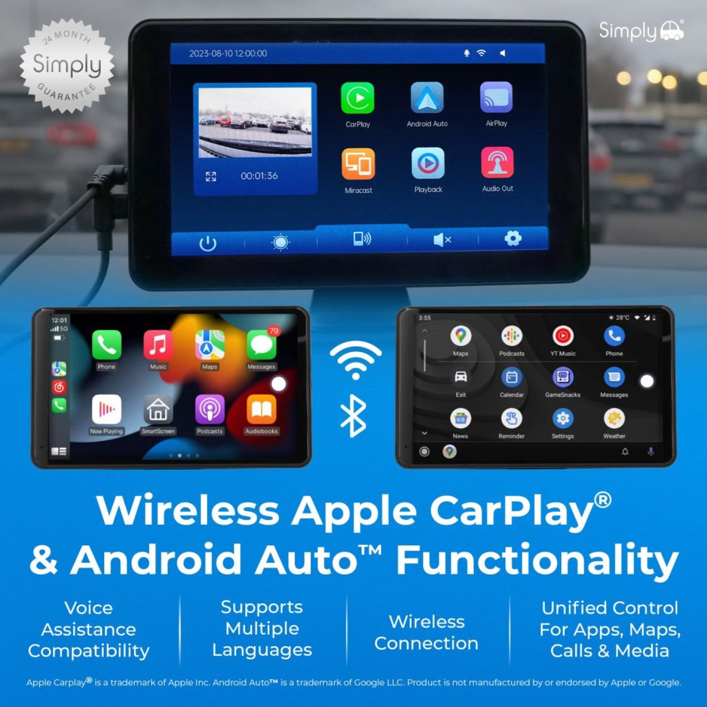 Smart Screen With Front & Rear Cameras