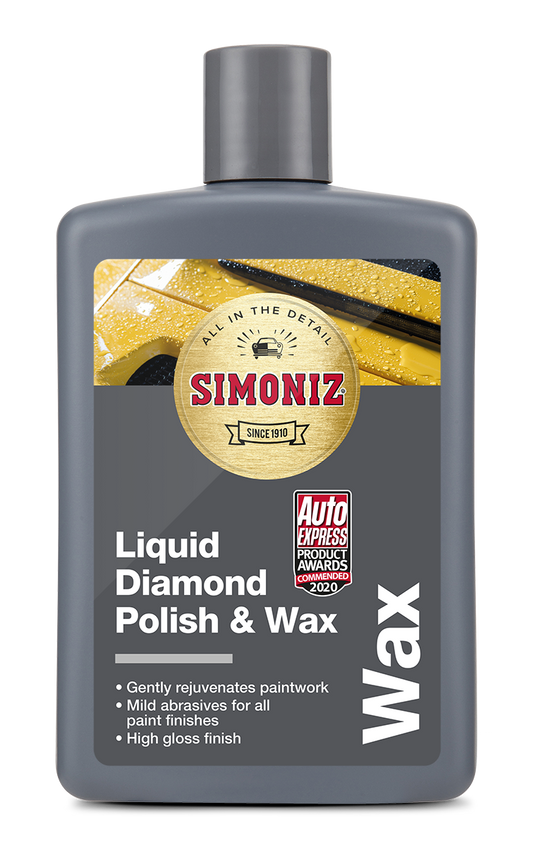 Simoniz Carnauba Long Lasting Shine Diamond Wax Scratch Remover Polish 500ml