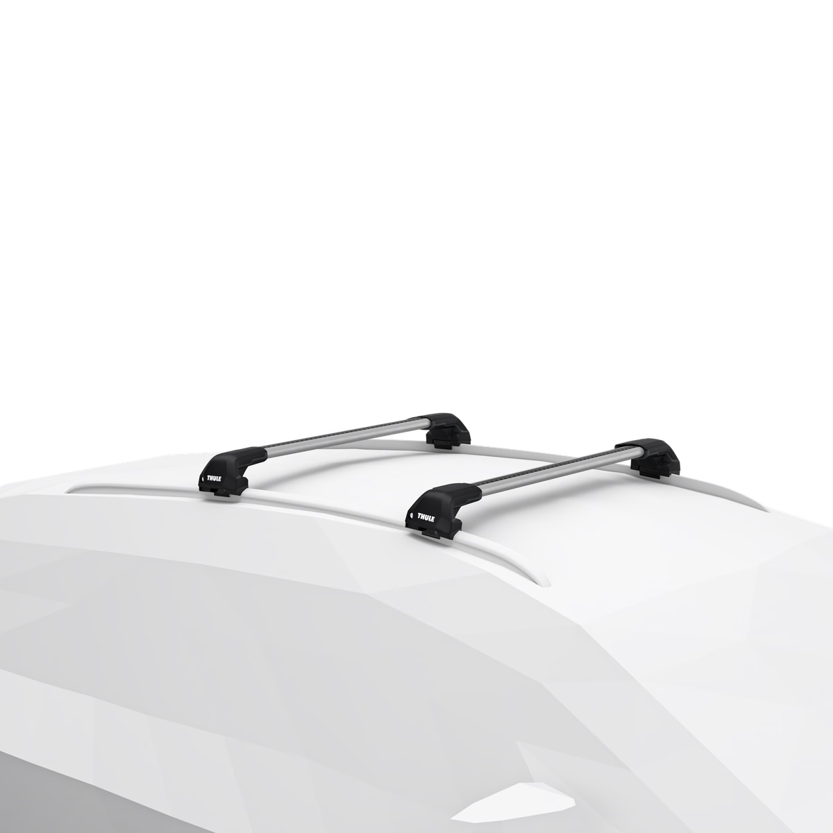 WingBar Edge (silver) Roof Bar Set to fit Lexus UX 250h & UX 300e 2019-26 Flush Rails