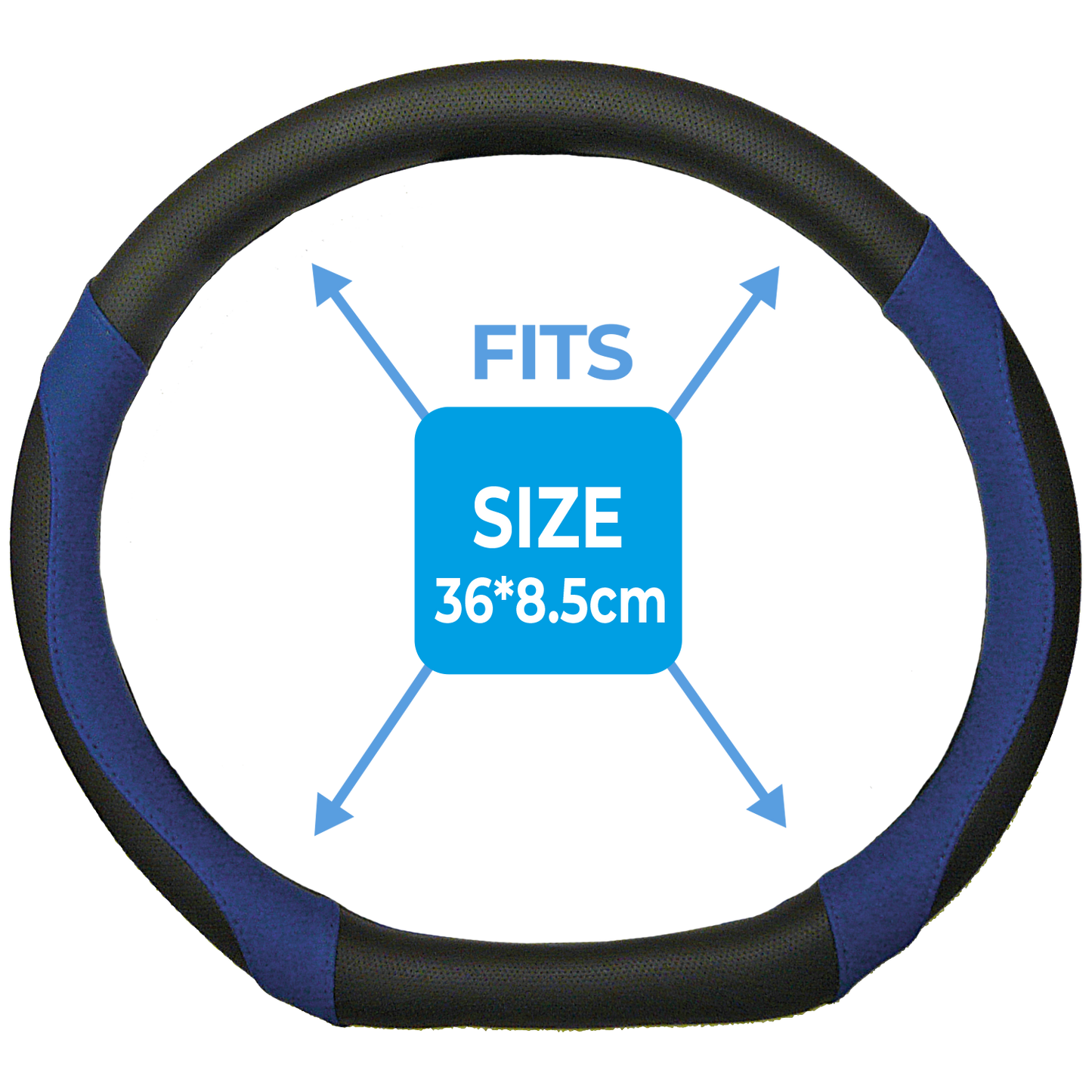 Flat Bottom Steering Wheel Cover