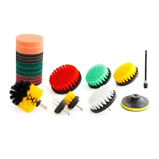 Car Detail Drill Brush Set 20pcs