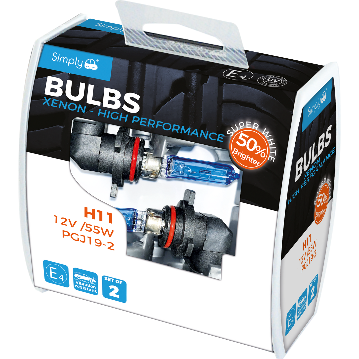 Xenon Super White Bright Bulbs