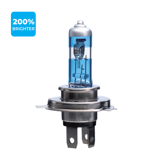 H4 Bulbs 200% Brighter