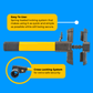 T-Bar Steering Wheel Lock