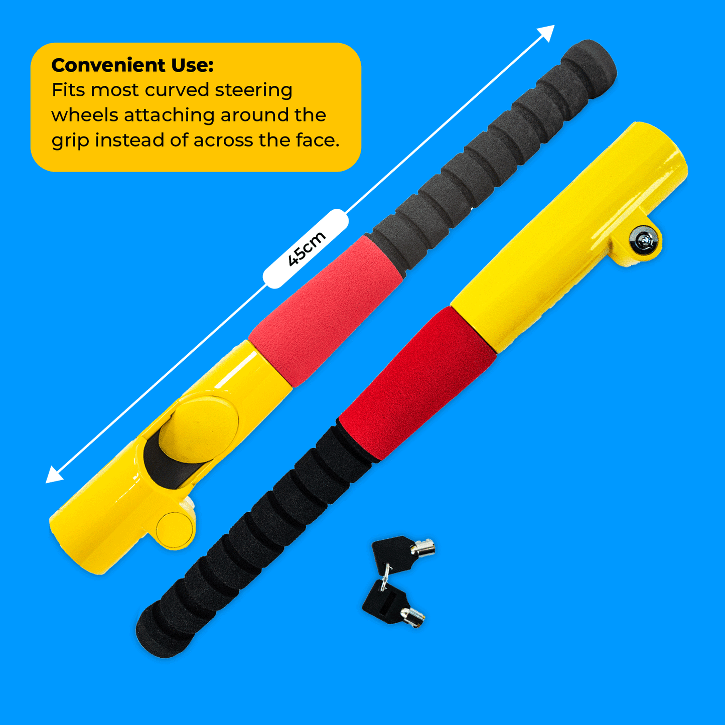 Baseball Steering Lock
