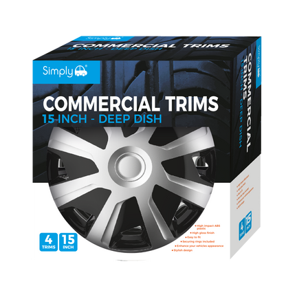 Mirage Van/Commercial Wheel Trim Set