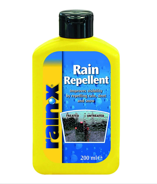 Rain-X Rain/Water Repellent Glass Treatment 200ml Vehicle Windscreen Protection