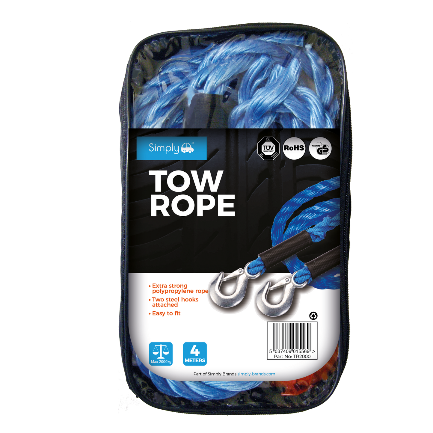 4M Tow Rope