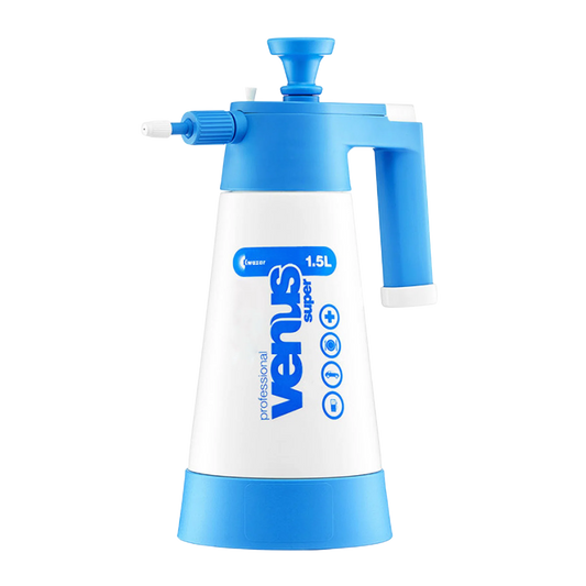 Blue And White PRO 1.5 Litre Pump Compression Sprayer