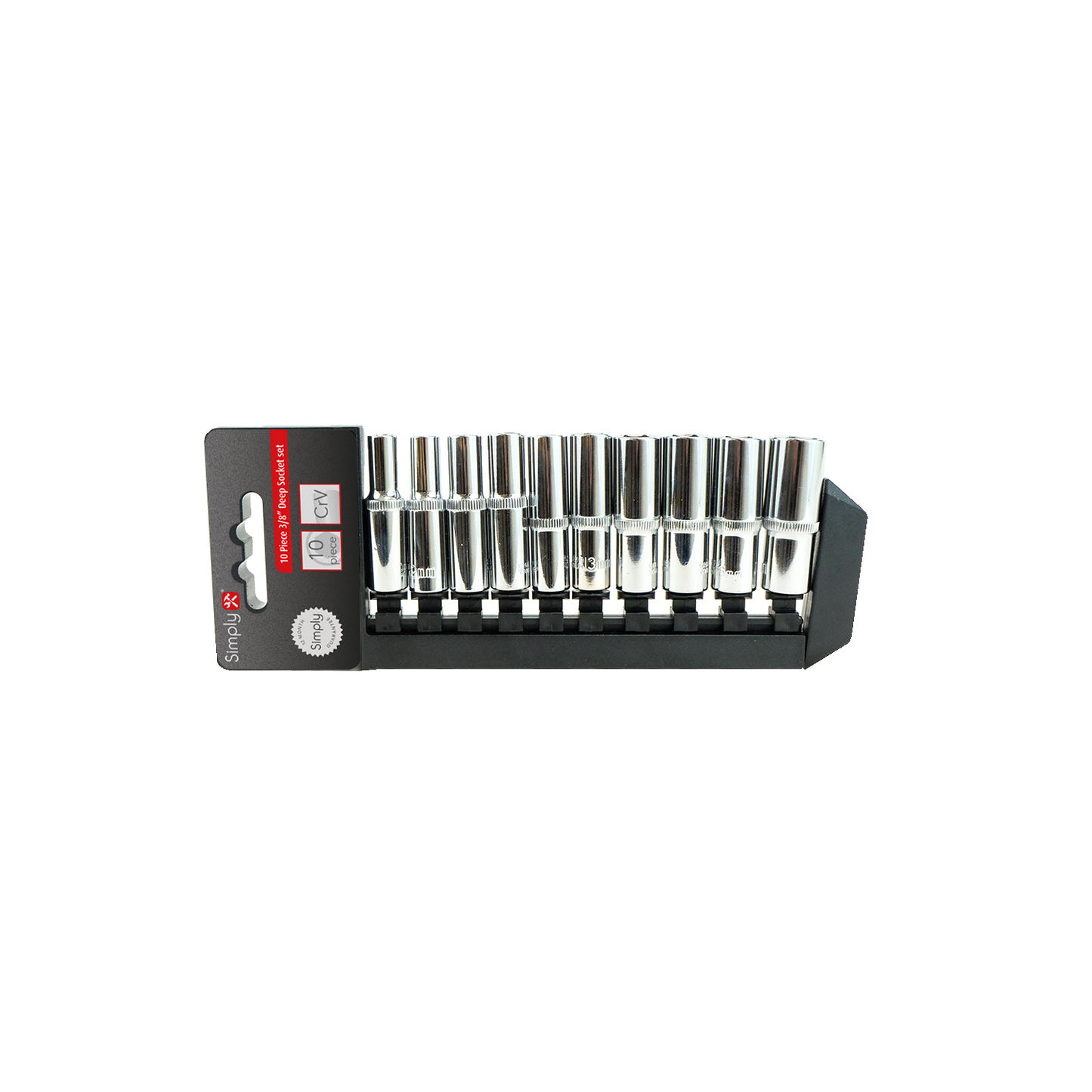 10PC 3/8 Inch Drive Deep Socket Set