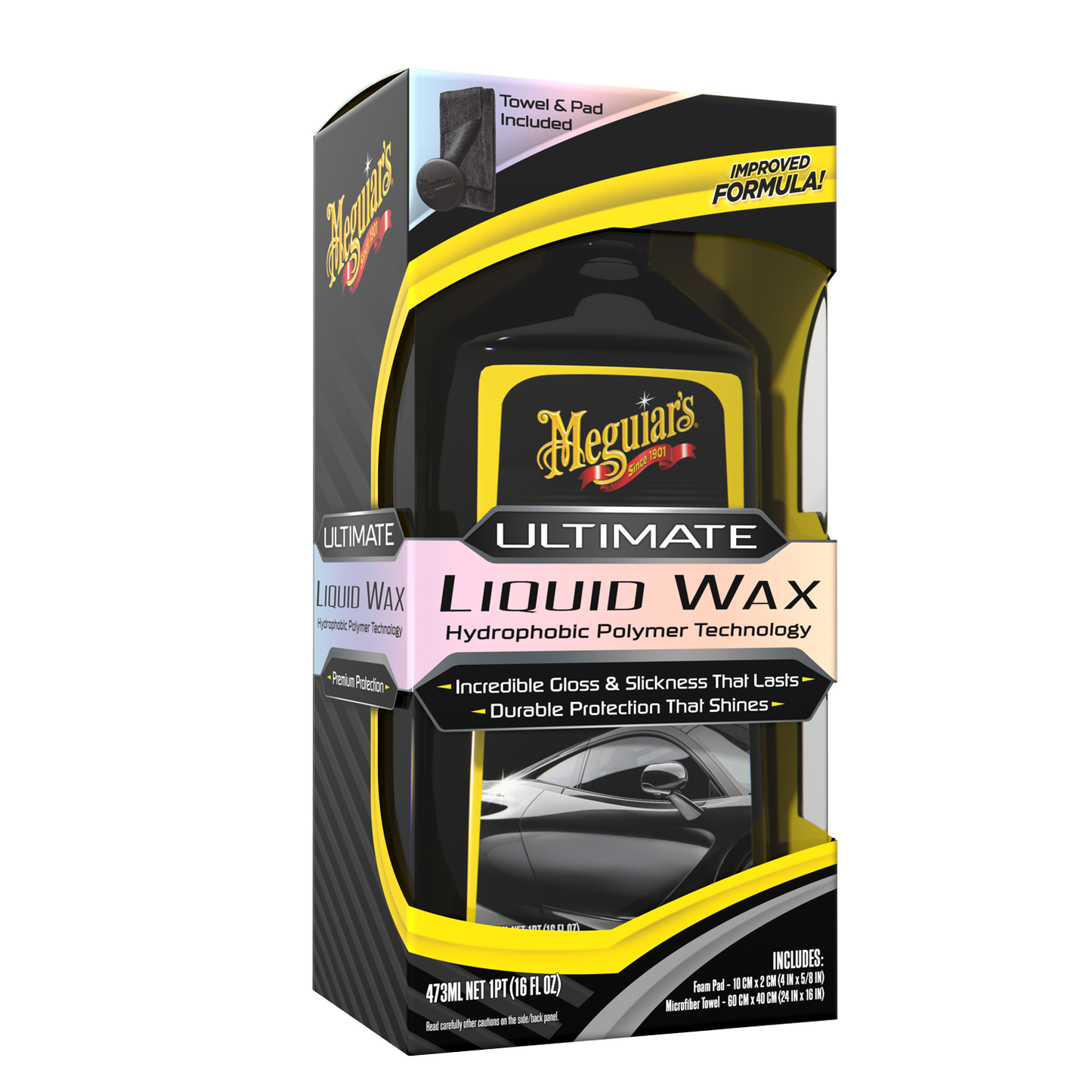 Meguiars Ultimate Liquid Wax NEW and IMPROVED G210516 473ml