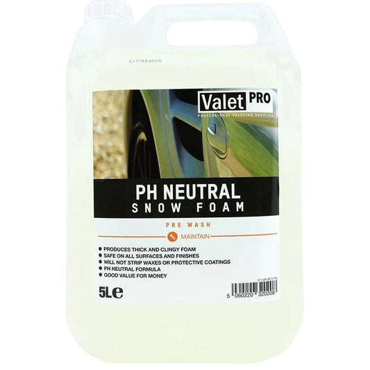 Valet Pro - PH Neutral Snow Foam - 5 Litre