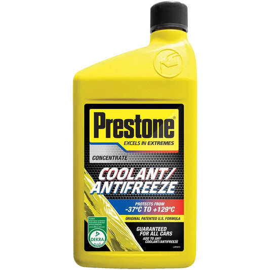 Prestone Concentrated Universal Anti Freeze Coolant Mixes With Any Antifreeze