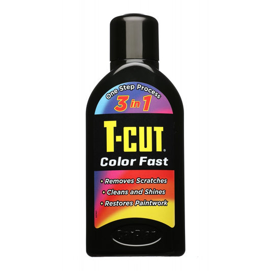 T-CUT  Color Fast Black Colour Polish Scratch Remover Clean Shine  Restores
