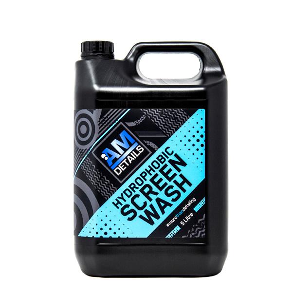 AM Details Screen Wash - Hydrophobic Screen Wash - 5L