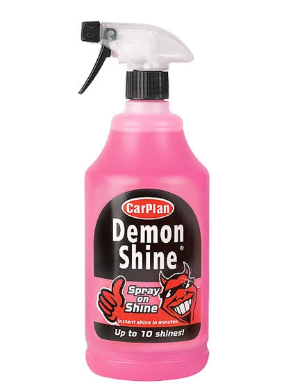 Carplan Demon Shine Spray On Shine Car Wax Polish Spray & Wipe 1L Litre Cds101